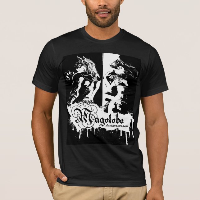 T-shirt Conception de Magolobo´s Genaro et de Jenny (Devant)