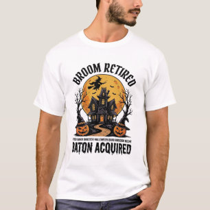 T-shirt Conception de maison hantée sorcière directeur de