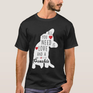 T-shirt Conception de maman de chien Frenchie pour les amo
