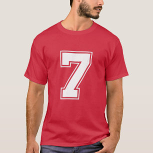 T-shirt Conception de mème amusant Six Sept 6 7