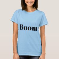 Conception de mode authentique Boom meilleur t-shi