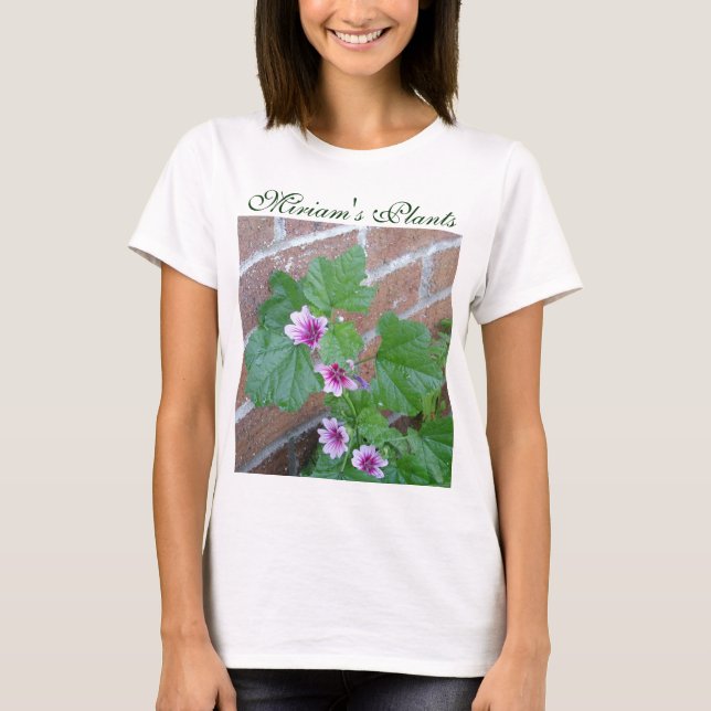 T-shirt Conception de mode du jardin de Miriam de Janz (Devant)