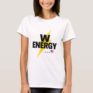 T-shirt Conception de motivation éclair énergétique puissa
