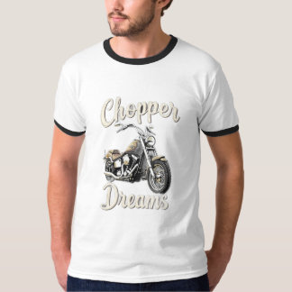 T-shirt conception de moto