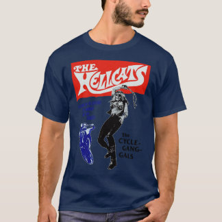 T-shirt Conception de moto Hellcats Retro Cult Classic Out