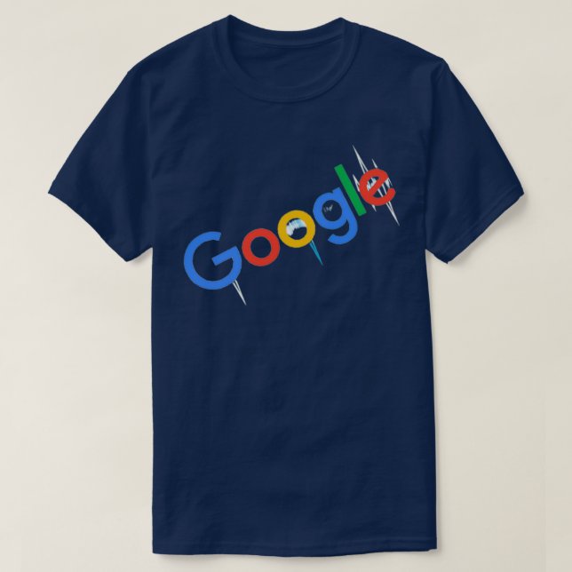 T-shirt Conception de mots Google (Design devant)