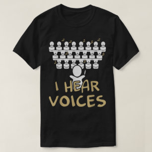 T-shirt Conception de musique de directeur de chorale drôl