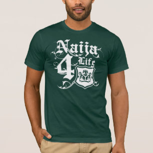 T-shirt Conception de Naija4life avec le manteau des bras