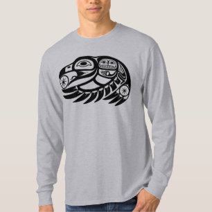 T-shirt Conception de Natif américain de Raven