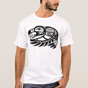T-shirt Conception de Natif américain de Raven