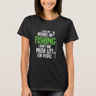 T-shirt Conception de nouveauté de pêche drôle pour adulte