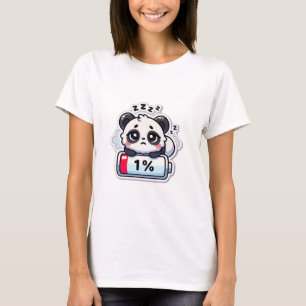 T-shirt Conception de Panda Sleepy