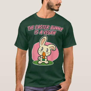 T-shirt Conception de Pâques pour les Végans - Le Lapin de
