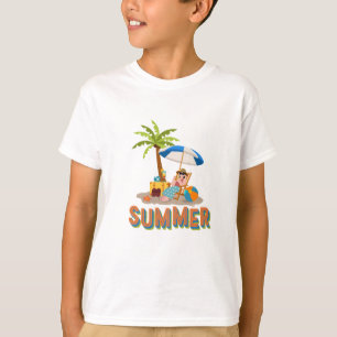 T-shirt Conception de Paradis Estival