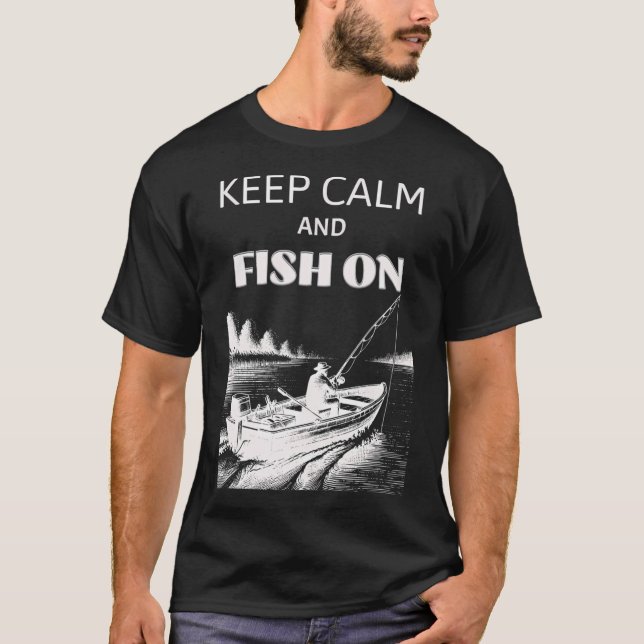 T-shirt Conception de pêche (Devant)