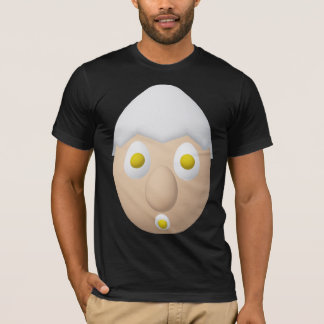 T-shirt Conception de personnage d'œuf fantaisiste RG & RA
