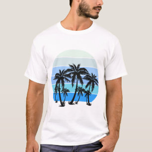T-shirt Conception de plage incroyable