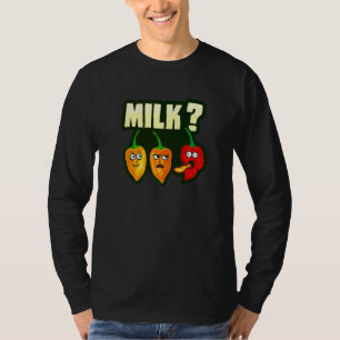 T-shirt Conception de poivron rouge pour un Scoville Chili