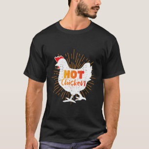 T-shirt Conception de poulet frit Nashville Poulet chaud