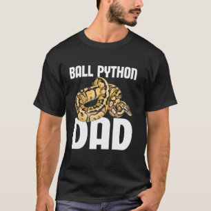 T-shirt Conception de python boule cool pour papa hommes a