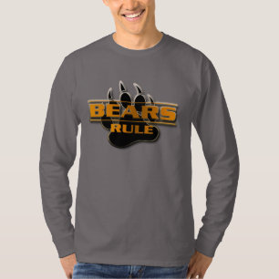 T-shirt Conception de règle des ours géniaux