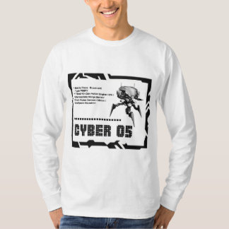 T-shirt Conception de robot Cyber 05 Mech