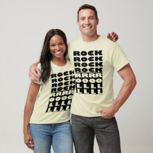 T-shirt Conception de rock