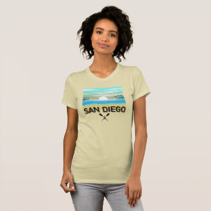 T-shirt Conception de San Diego - Bella+Canvas Femme Slim 