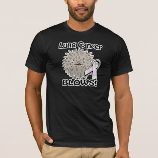T-shirt Conception de sensibilisation au cancer du poumon
