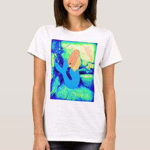 T-shirt conception de sirène