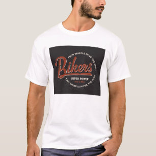 T-shirt Conception de soumission rouge Super Power Retro