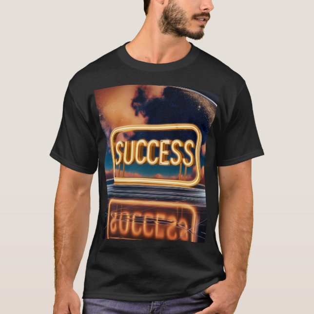 T-shirt Conception de succès (Devant)