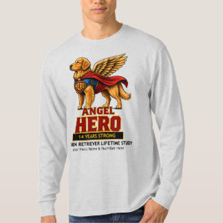 T-shirt Conception de super-héros ange
