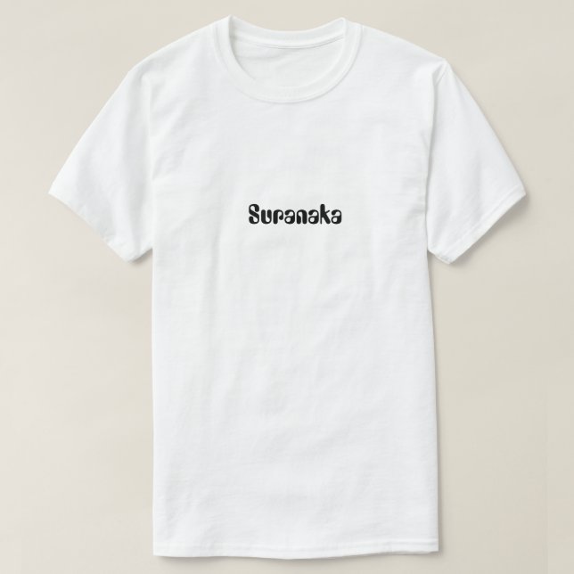 T-shirt Conception de Suranaka simple moderne (Design devant)