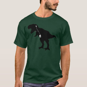 T-shirt Conception de T-Rex de danse