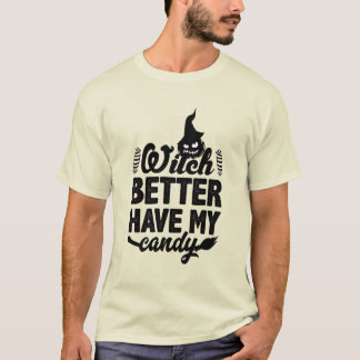 T-shirt Conception de T SHIRT Meilleure Sorcière a Mon Bon