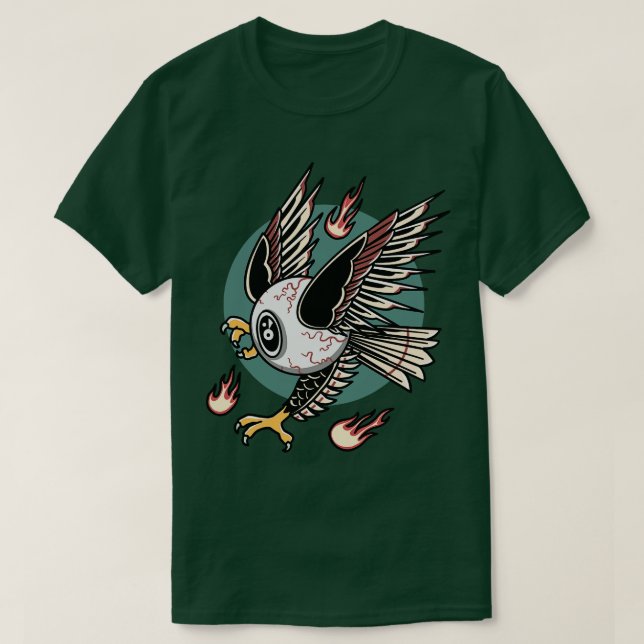T-shirt Conception de tatouage de volage rétroactif (Design devant)