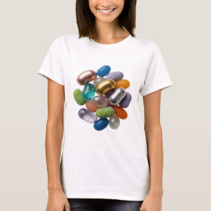 T-shirt Conception de texte OURS GUMMIES argentée accroche