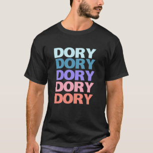 T-shirt Conception de texte répétée moderne drôle Dory