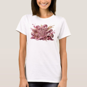 T-shirt Conception de texte VIN ROSE NET EST MON MEILLEUR