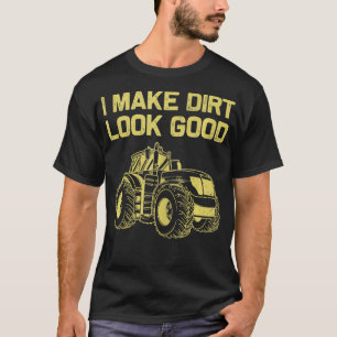 T-shirt Conception De Tracteurs Mignonnes Pour Hommes Femm