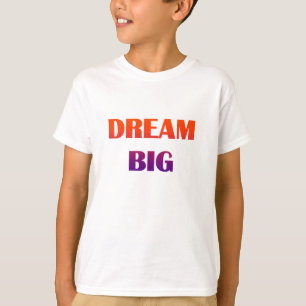 T-shirt Conception de typographie pour adolescents colorés