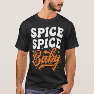 T-shirt Conception de typographie rétro Halloween Spice Sp