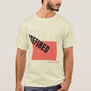 T-shirt Conception de typographie technologique non défini