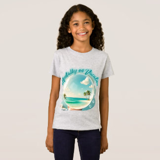 T-Shirt conception de vacances mentales