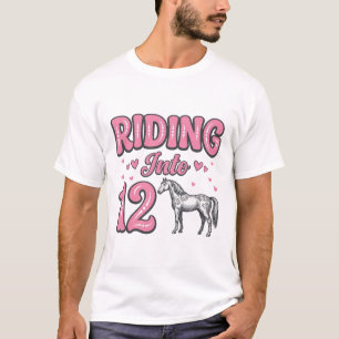 T-shirt Conception de vecteur de 12 ans de fête d'annivers