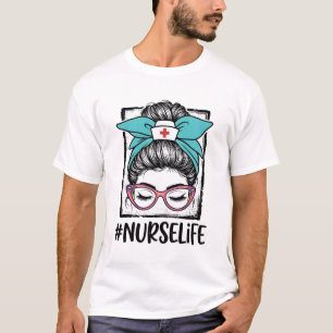 T-shirt Conception de vecteur de nœud arc-en-ciel désordon