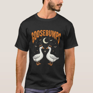 T-shirt Conception de vecteur d'oie de sorcière d'Hallowee
