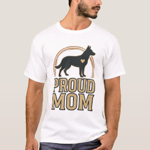 T-shirt Conception de vecteur vintage silhouette de chien