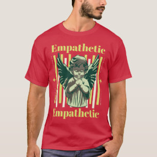 T-shirt Conception de vêtements de rue de statue empathiqu
